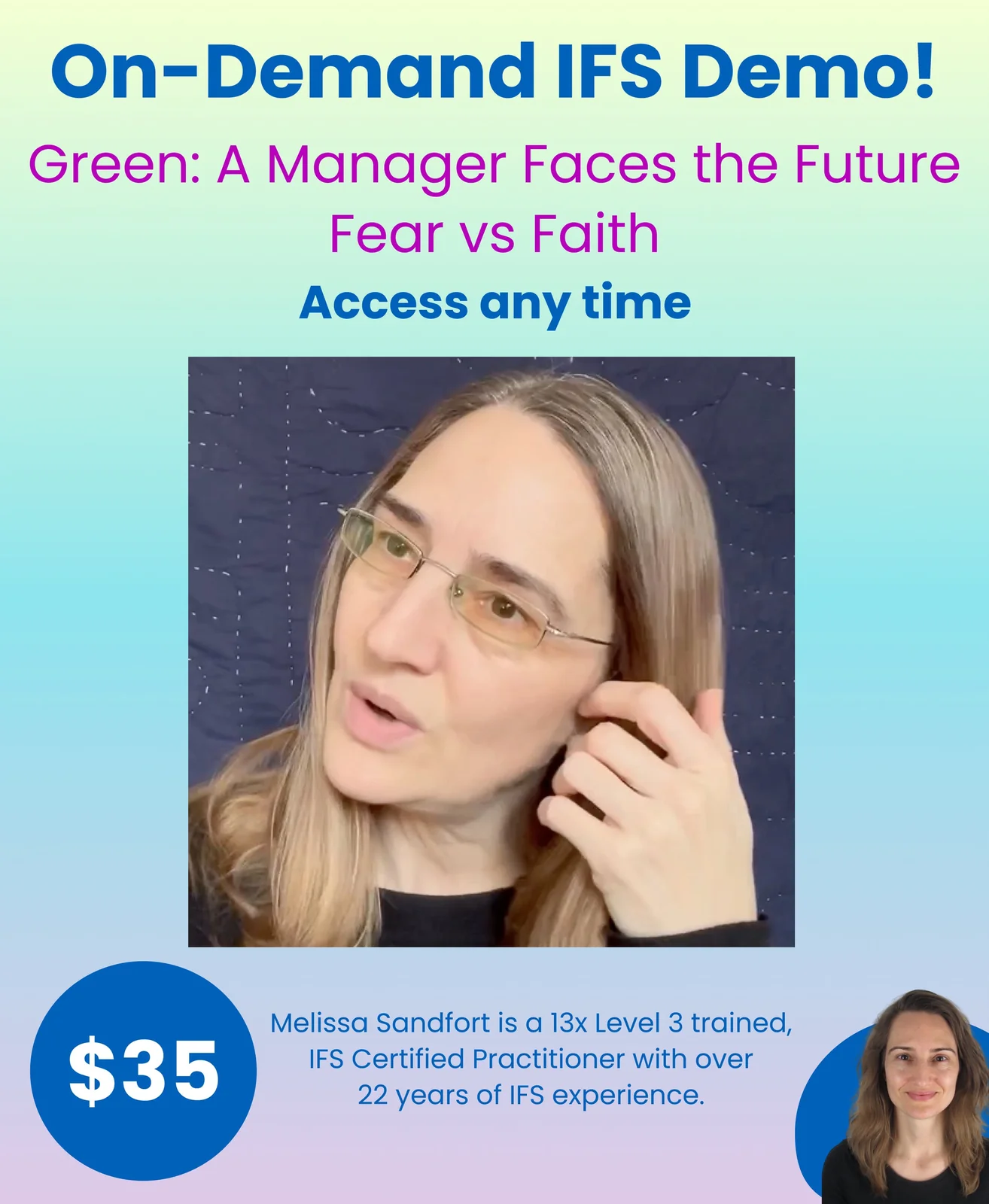 Green: A Manager Faces the Future—Faith vs Fear