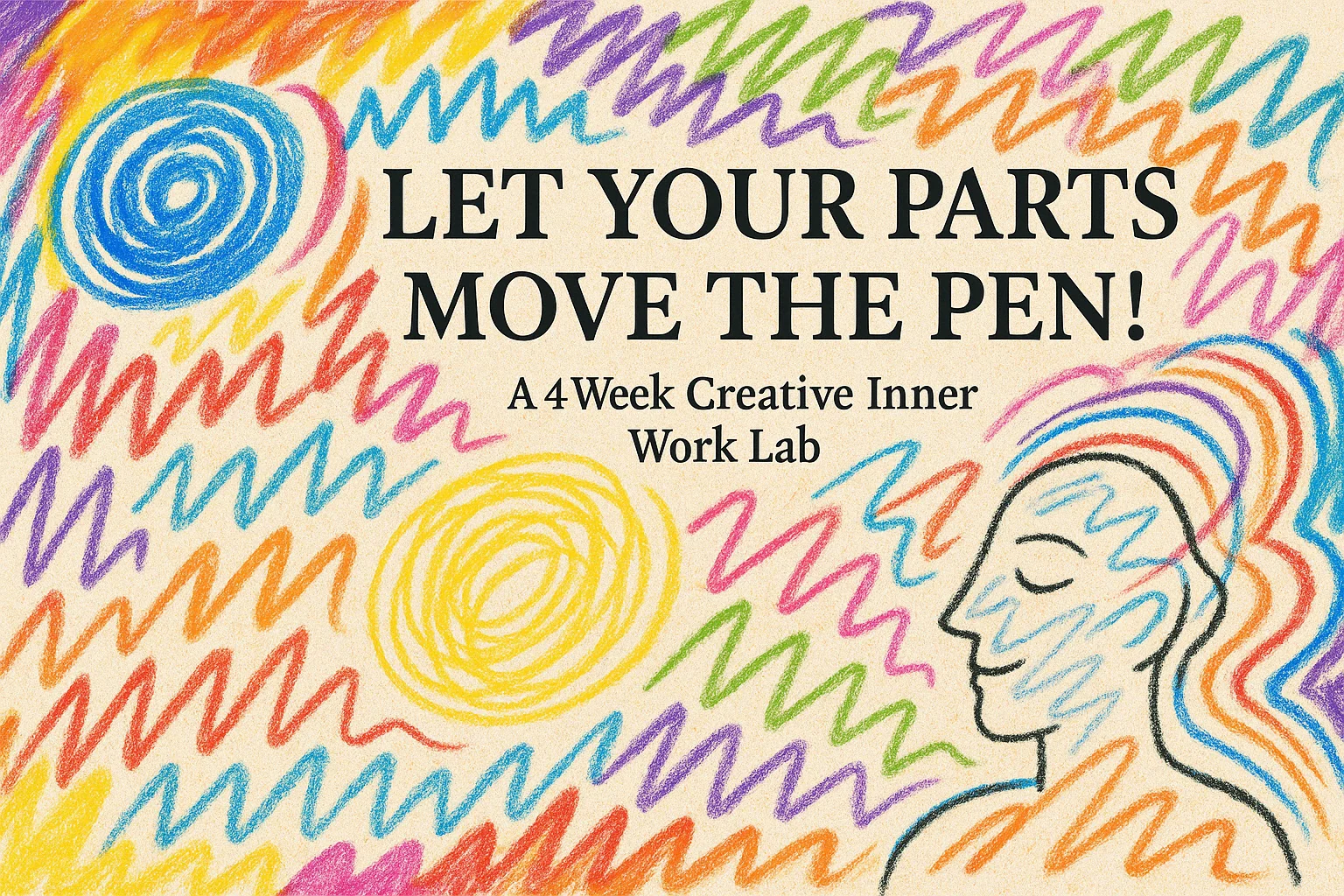Let your Parts move the Pen — A 4-Week Creative Inner Lab