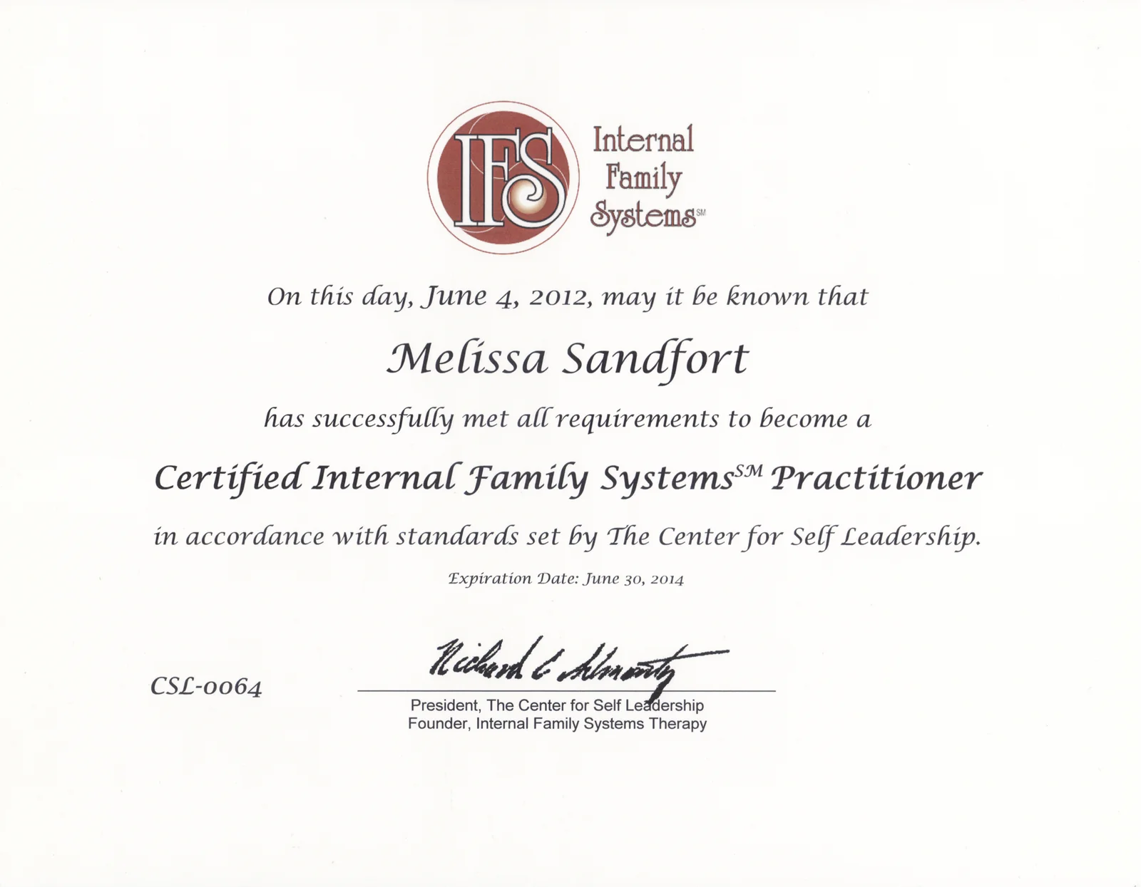 IFS certification